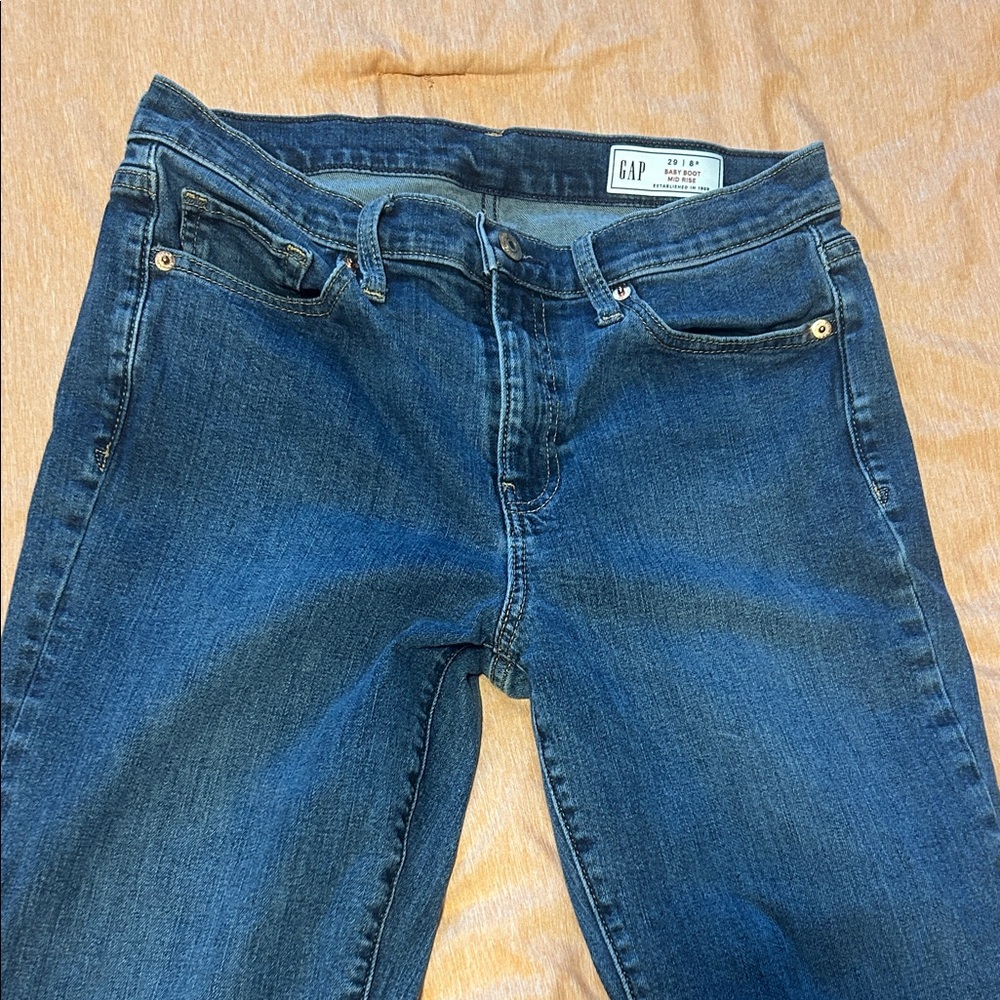 GAP Women’s Dark Blue Bootcut Jeans